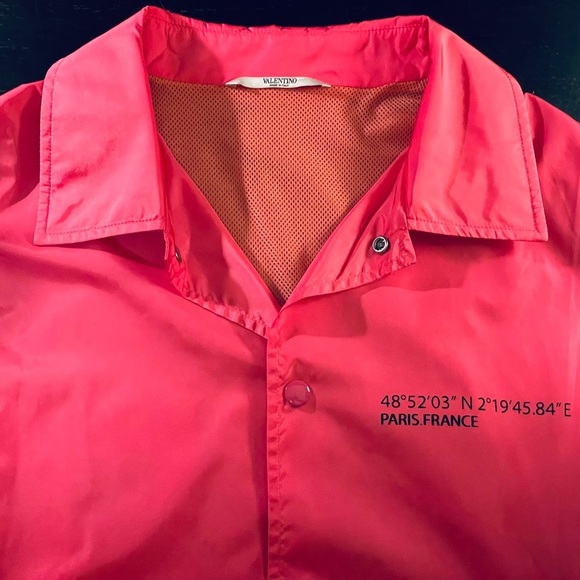 VALENTINO Full-length Pink Jacket Size 48 - Picture 7 of 16